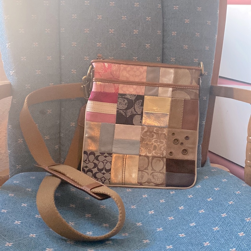 Coach Patchwork Crossbody - image 1